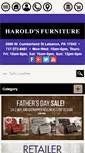 Mobile Screenshot of haroldsfurniture.net